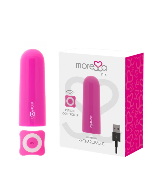 MORESSA NIX VIBRADOR CONTROL REMOTO ROSA