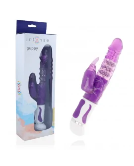 INTENSE GUPPY VIBRADOR ROTADOR LILA