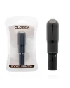 GLOSSY POCKET VIBRADOR NEGRO