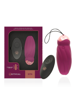 RITHUAL SITA HUEVO CONTROL REMOTO ROTACIÓN DE PERLAS + VIBRACIÓN