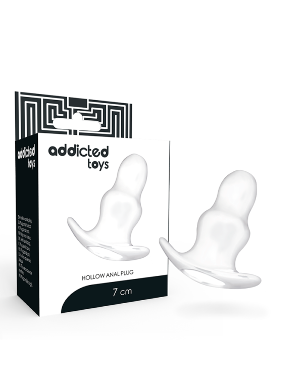 ADDICTED TOYS DILATADOR ANAL PEQUENO 7 CM TRANSPARENTE