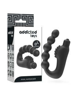 ADDICTED TOYS MASAJEADOR ANAL PROSTATICO CON VIBRACIÓN