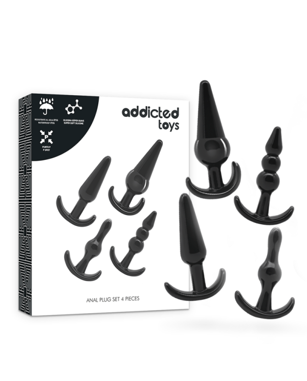 ADDICTED TOYS SET 4 PLUGS ANALES