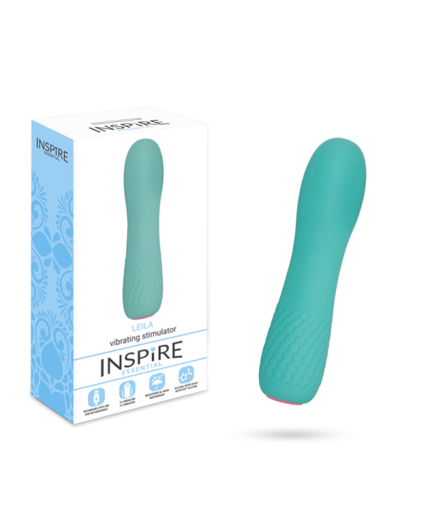 INSPIRE ESSENTIAL LEILA VIBRADOR TURQUESA