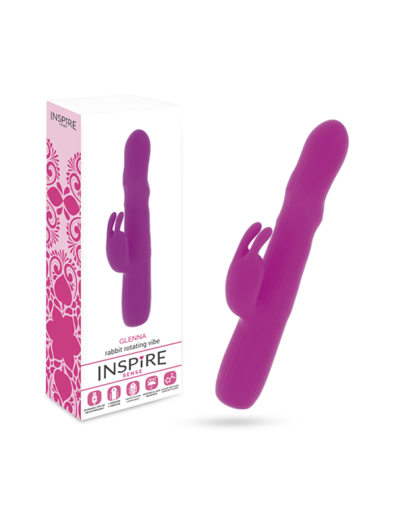 INSPIRE GLENNA VIBRATOR RABBIT ROTADOR LILA