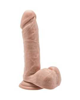 GET REAL - DILDO 18 CM CON TESTICULOS NATURAL