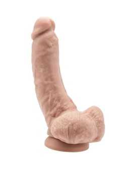 GET REAL - DILDO 20,5 CM CON TESTICULOS NATURAL