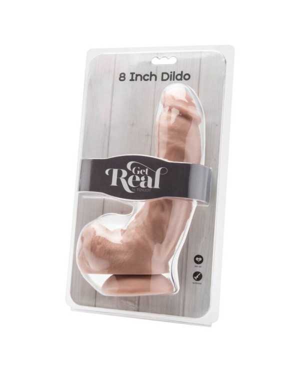 GET REAL DILDO 205 CM CON TESTICULOS NATURAL