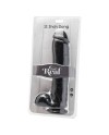 GET REAL DILDO 28 CM CON TESTICULOS NEGRO