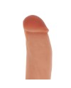 GET REAL DILDO SILICONA 18 CM CON TESTICULOS NATURAL