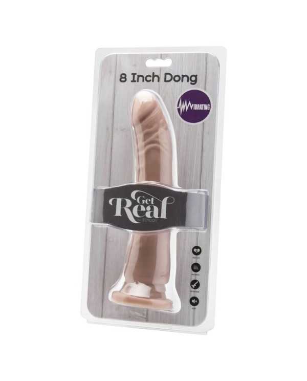 GET REAL DONG 205 CM VIBRATING NATURAL