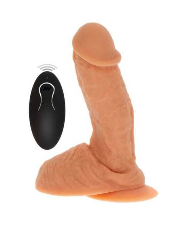 GET REAL DILDO VIBRADOR SILICONA NATURAL