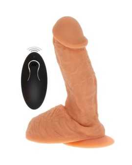 GET REAL - DILDO VIBRADOR SILICONA NATURAL