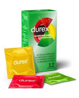 DUREX SABOREAME 12 UNIDADES