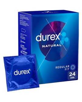 DUREX NATURAL PLUS 24 UNIDADES