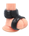 POWERING SUPER FLEXIBLE Y RESISTENTE ANILLO PENE DOBLE PR09 NEGRO