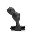 MR PLAY PLUG ANAL VIBRADOR DE SILICONA NEGRO