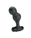 MR PLAY PLUG ANAL VIBRADOR DE SILICONA NEGRO