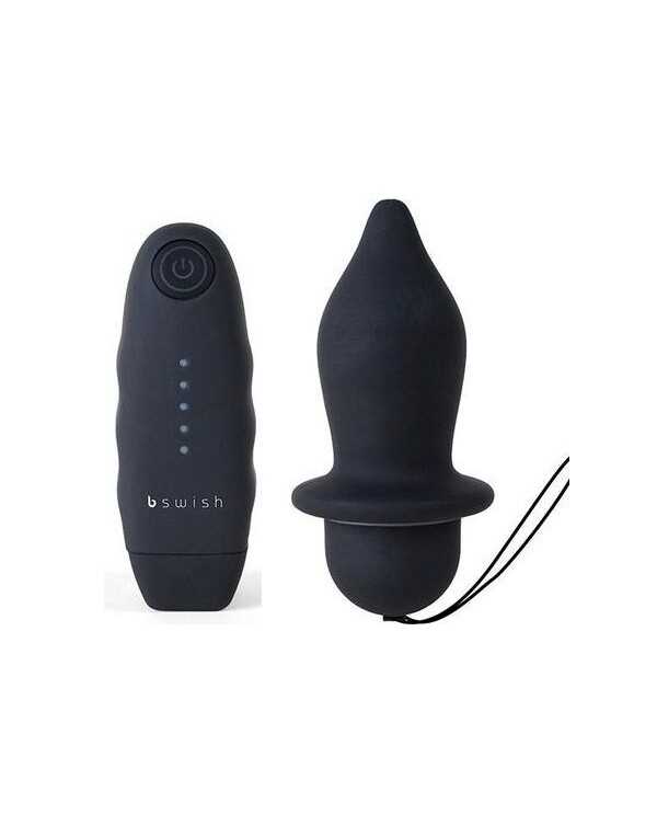 B SWISH BFILLED CLASSIC VIBRATING PLUG BLACK