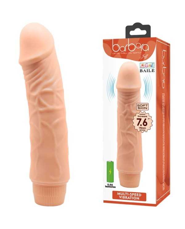 BAILE BARBARA VIBRADOR REALISTICO 20 CM