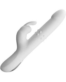 PRETTY LOVE - REESE VIBRADOR CON ROTACIÓN PLATEADO