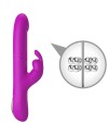 PRETTY LOVE REESE VIBRADOR CON ROTACIoN MORADO