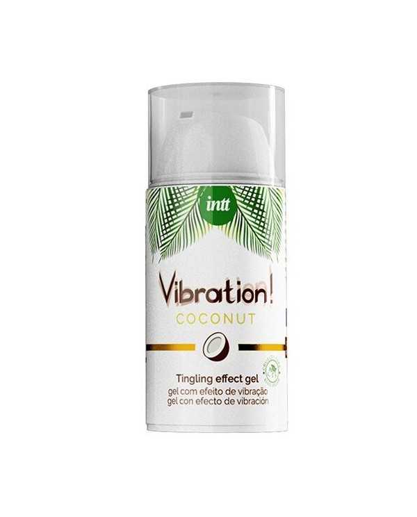 INTT VIBRATION GEL POTENTE ESTIMULANTE VEGANO VIBRADOR LIQUIDO