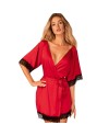 OBSESSIVE SENSUELIA PEIGNOIR ROJO S M