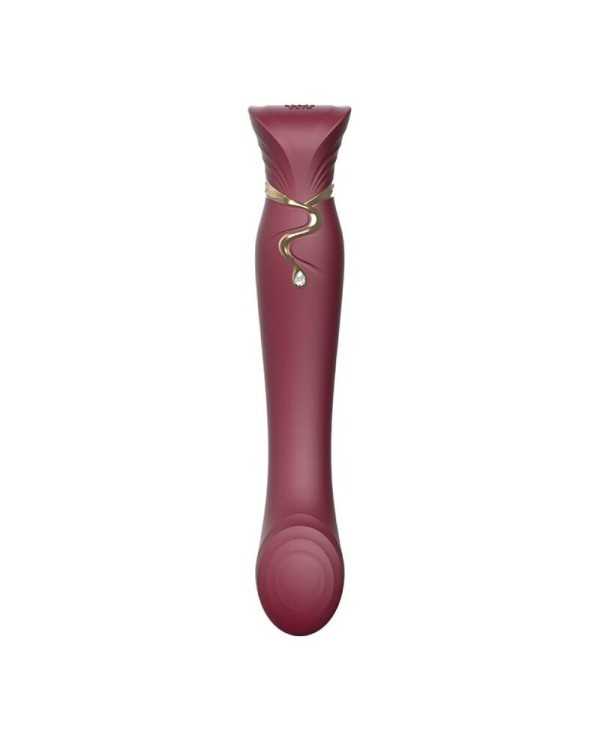 ZOLO QUEEN SET PULSE WAVE CLIT STIM ROJO