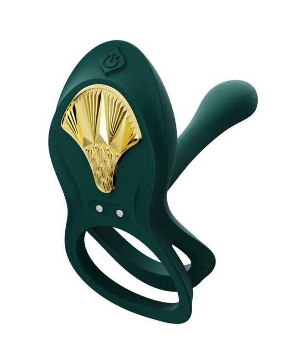 ZOLO BAYEK ANILLO VIBRADOR CONTROL REMOTO PAREJAS VERDE