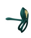 ZOLO BAYEK ANILLO VIBRADOR CONTROL REMOTO PAREJAS VERDE