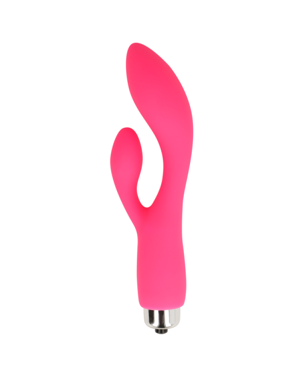 OHMAMA VIBRADOR CON RABBIT 125 CM ROSA