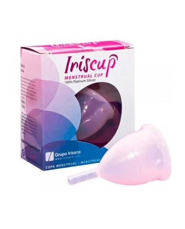 IRISCUP COPA MESTRUAL ROSA PEQUENA BOLSA ESTERILIZADORA GRATIS