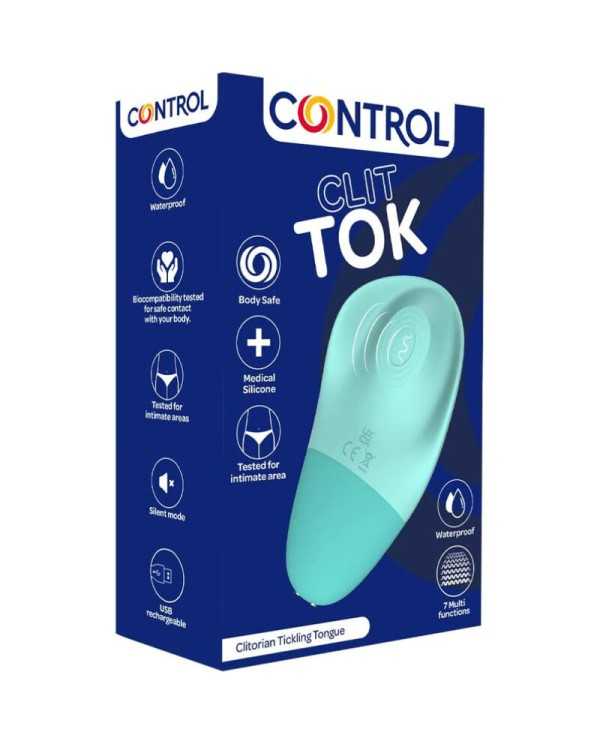 CONTROL CLIT TOK LENGUA ESTIMULADORA DE CLiTORIS RECARGABLE