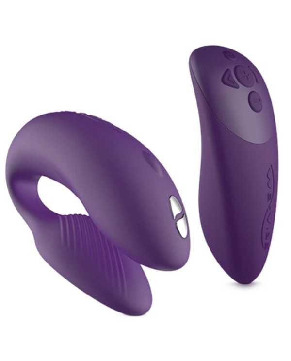 WE VIBE CHORUS VIBRADOR PAREJAS CON CONTROL SQUEEZE LILA