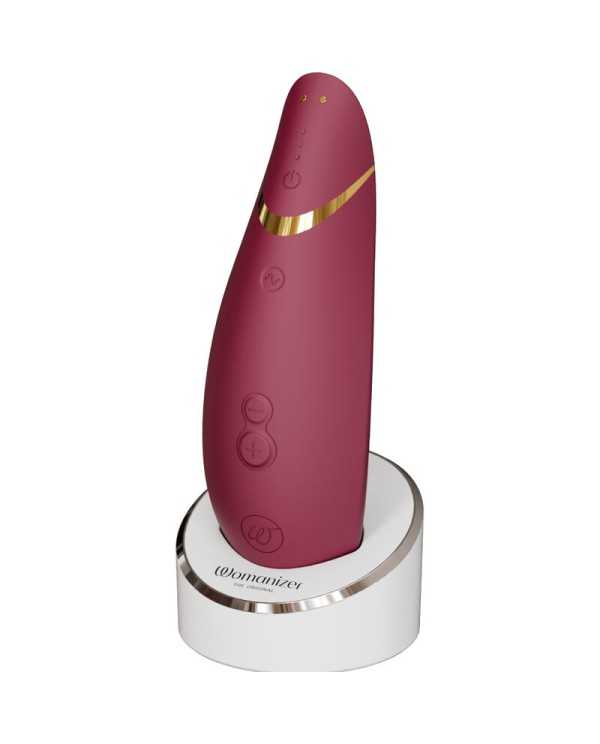 WOMANIZER PREMIUM 2 ESTIMULADOR DE CLiTORIS BURDEOS