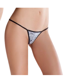 PASSION EROTIC LINE TANGA BLANCO MT009