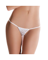 PASSION EROTIC LINE TANGA BLANCO MT018