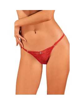 OBSESSIVE - LACELOVE TANGA ROJO XS/S