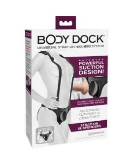 PIPEDREAM - BODY DOCK STRAP-ON SUSPENDERS