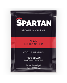 SPARTAN - GEL ERECCION-ORGASMO-DURACION 100% VEGANO