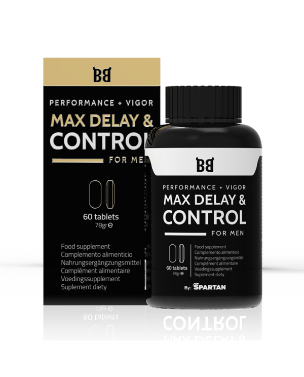 BLACKBULL BY SPARTAN MAX DELAY CONTROL MaXIMO RENDIMIENTO PARA HOMBRE 60 CaPSULAS