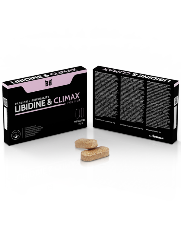 BLACKBULL BY SPARTAN LIBIDINE CLIMAX AUMENTO LiBIDO PARA MUJER 10 CaPSULAS