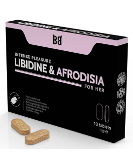 BLACKBULL BY SPARTAN - LIBIDINE & AFRODISIA PLACER INTENSO PARA MUJER 10 CÁPSULAS