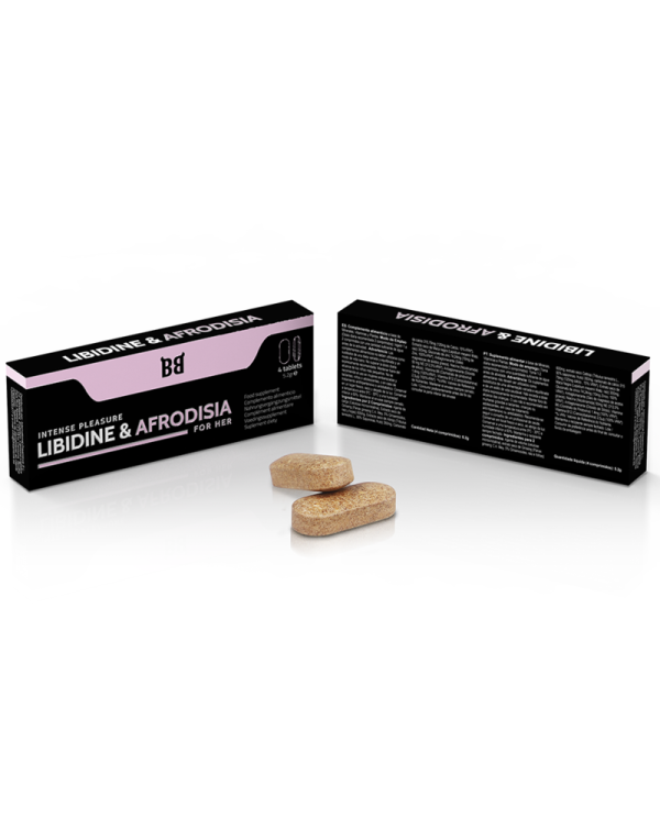 BLACKBULL BY SPARTAN LIBIDINE AFRODISIA PLACER INTENSO PARA MUJER 4 CaPSULAS