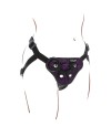 GET REAL STRAP ON LACE HARNES MORADO