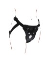 GET REAL STRAP ON PLEASURE HARNES NEGRO