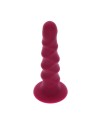 GET REAL RIBBED DONG 12 CM ROJO