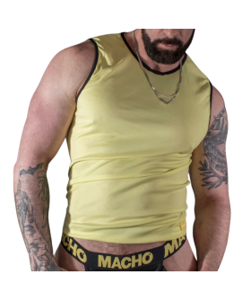 MACHO CAMISETA AMARILLO S/M