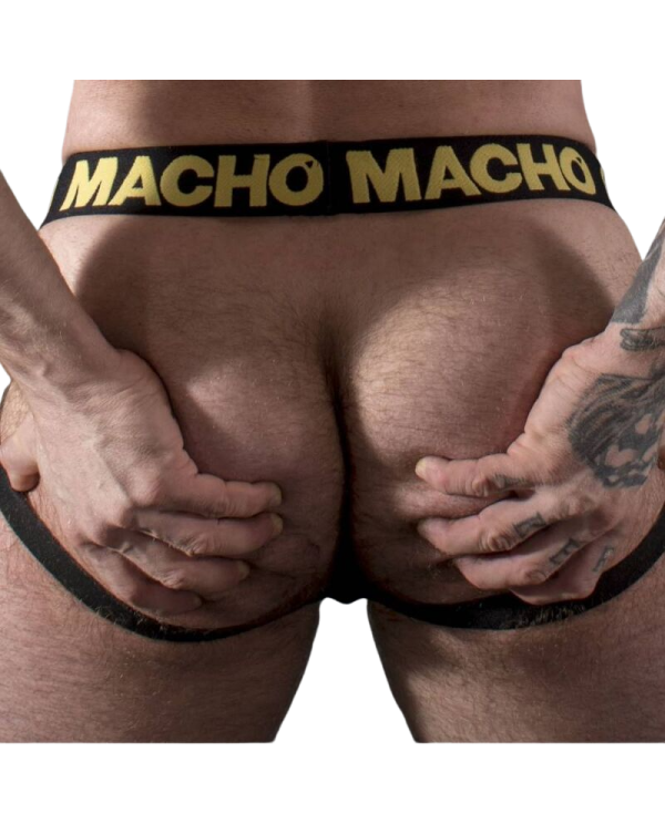 MACHO MX25AC JOCK CUERO AMARILLO S